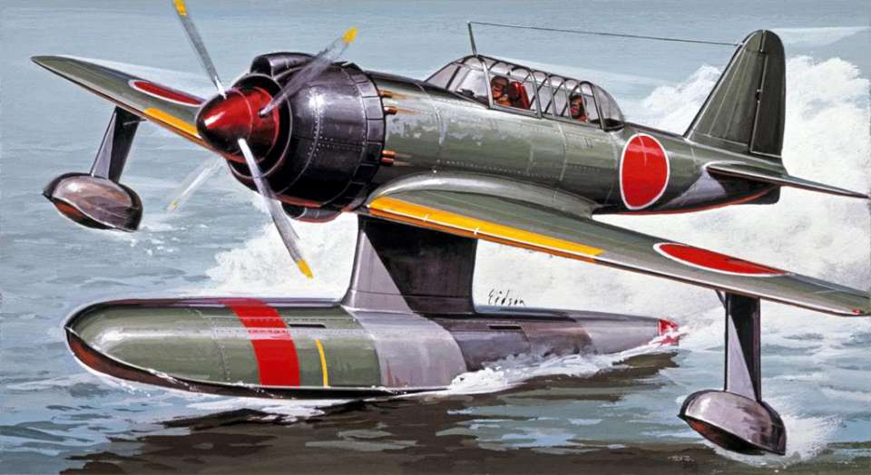 Maquette AOSHIMA 205-200 Kawasaki E15K1 Shiun 'Norm' Hydravion Militaire - échelle 1:72, Occasion